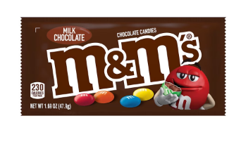 M&amp;M&#39;s Milk Chocolate Candy 1.69oz