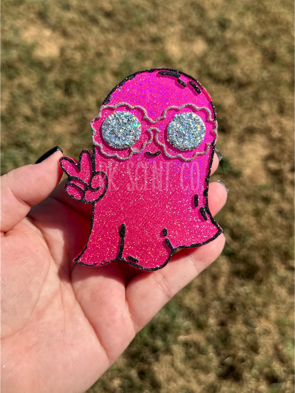 Pink Holographic Ghost