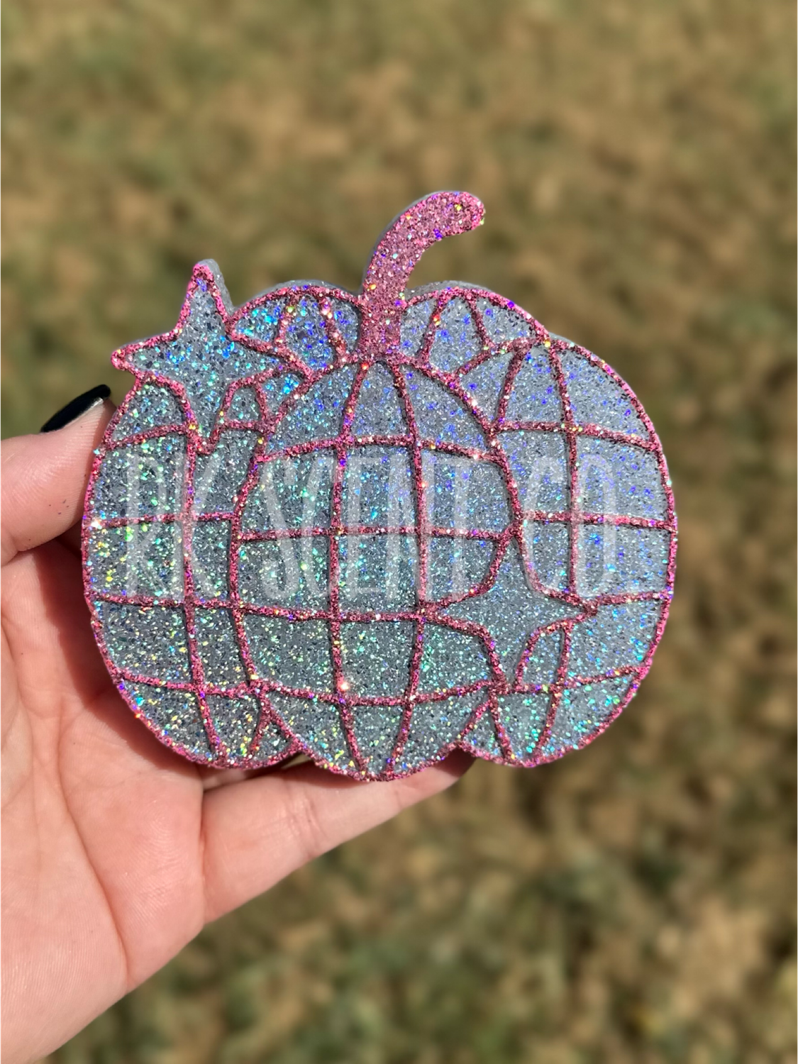 Holographic Disco Pumpkin
