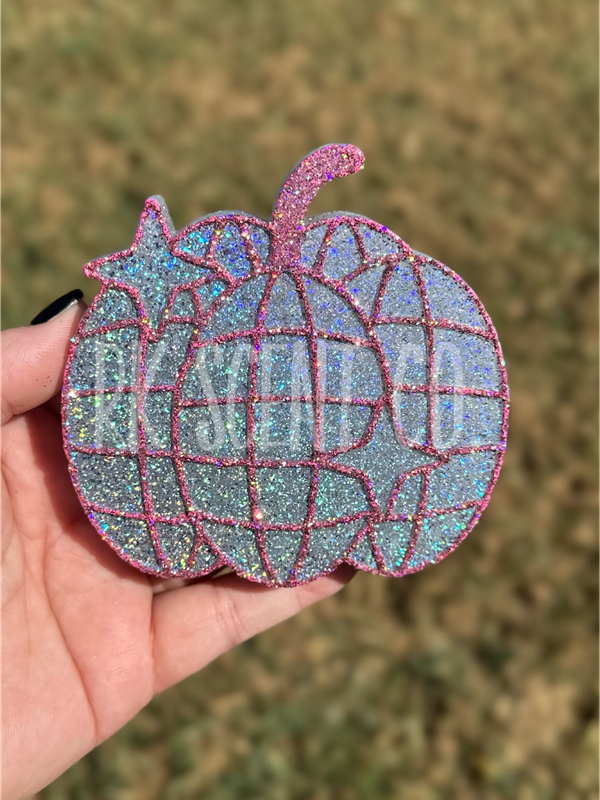 Holographic Disco Pumpkin