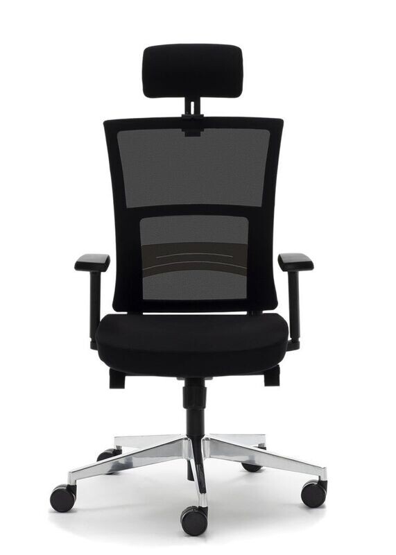 SILLA ATLANTA ERGONÓMICA NEGRA