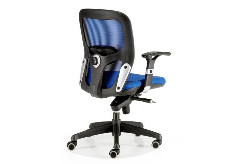 SILLA BOSTON SIN CABECERO ERGONÓMICA AZUL