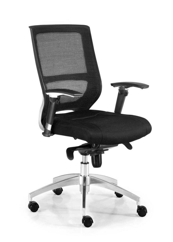 SILLA MALTA GIRATORIA NEGRA