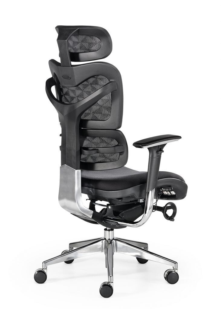 SILLA NEW ERGOSTONE ERGONÓMICA NEGRA