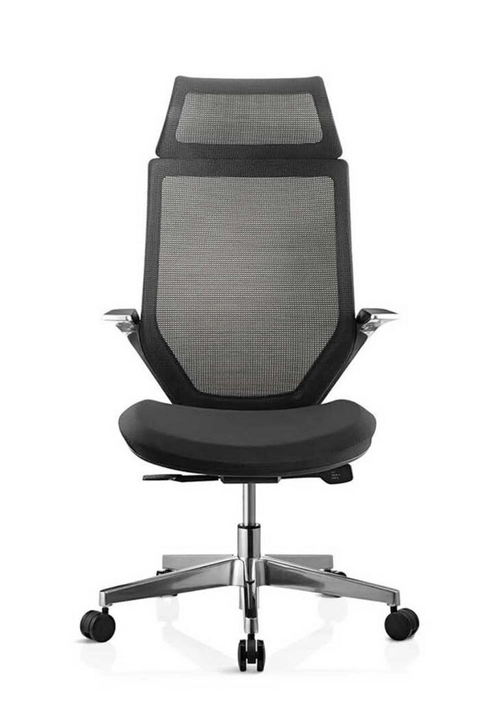 SILLA TOKIO CON CABECERO NEGRA