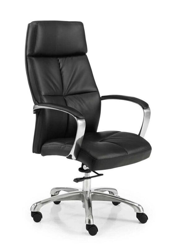 SILLON DUBLÍN RESPALDO ALTO NEGRO