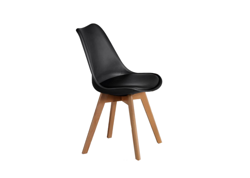 SILLA TALLIN FIJA NEGRA