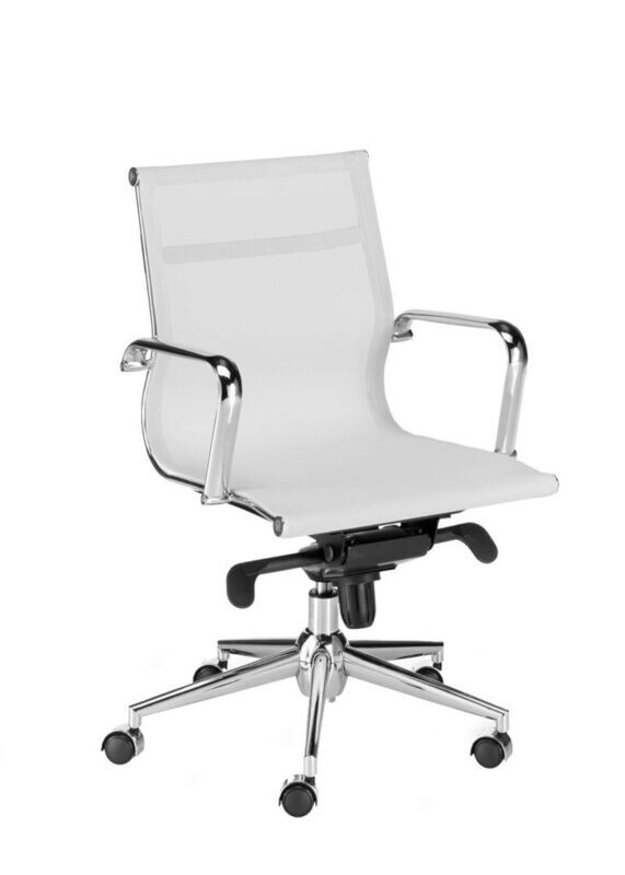 SILLON BERLIN RESPALDO BAJO BLANCO