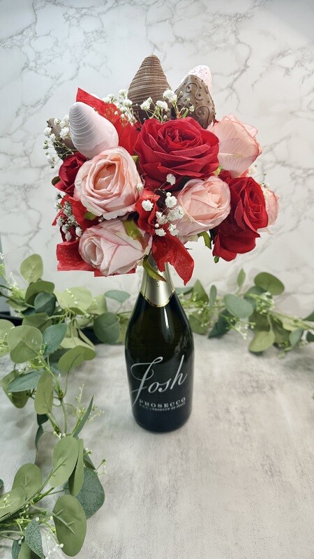 Roses, Chocolate and Champagne