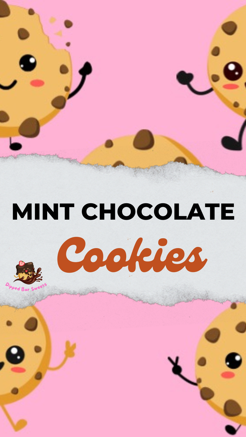 Mint Chocolate Covered Cookies