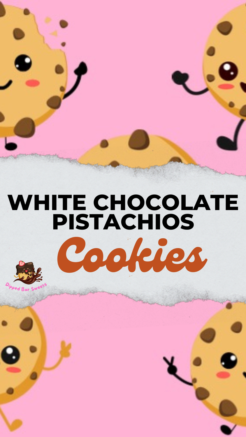 White Chocolate Pistachio Cookies