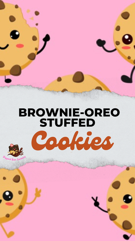 Brownie-Oreo Stuffed Cookies