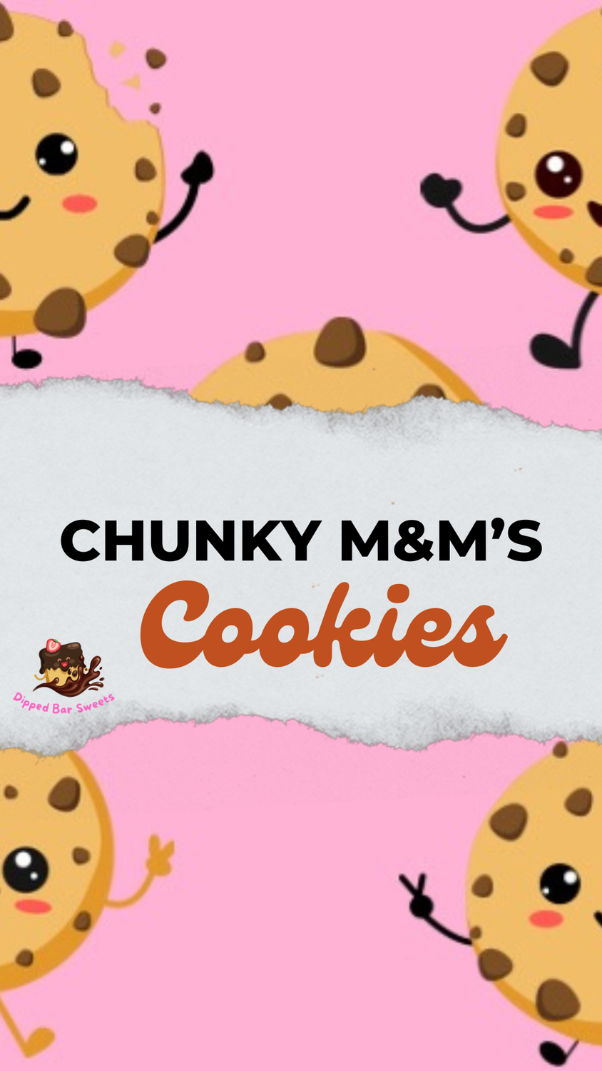 Chunky M&amp;M Cookies