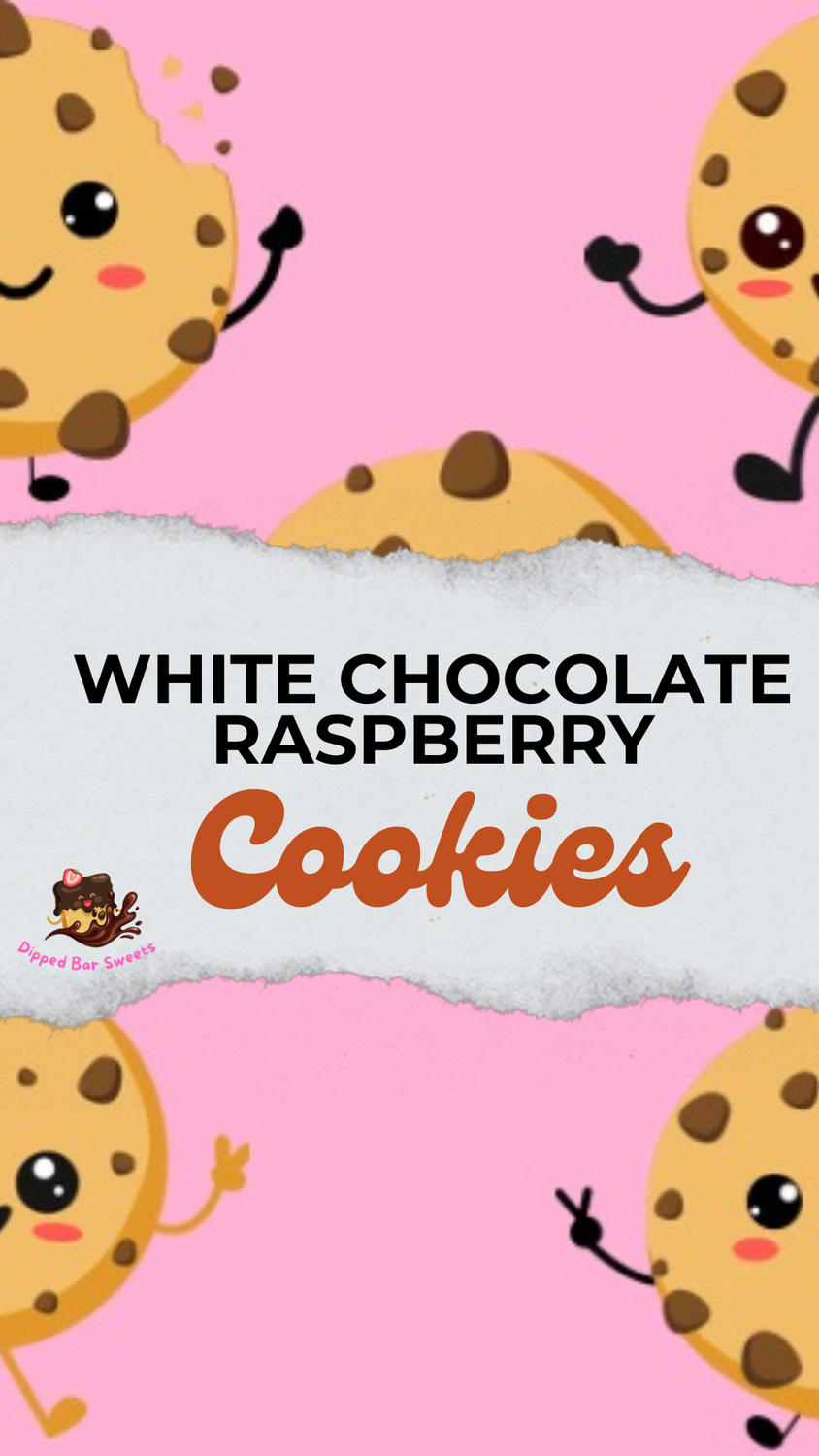 White Chocolate Raspberry Cookies