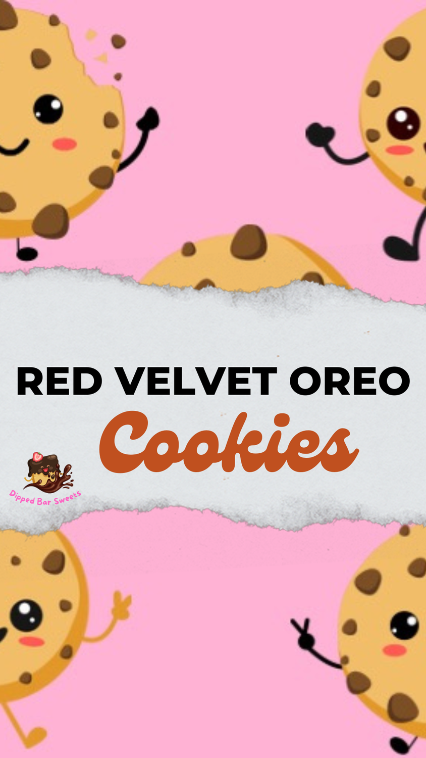 Red Velvet Oreo Cookies