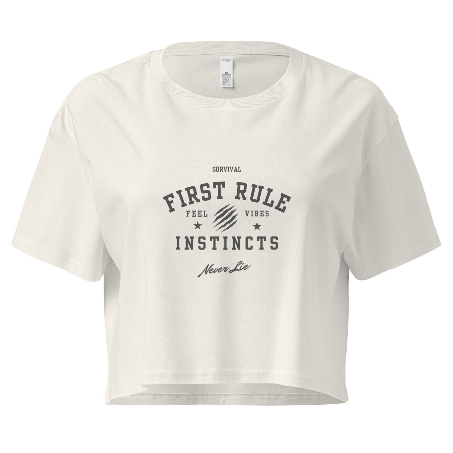 Instincts crop top