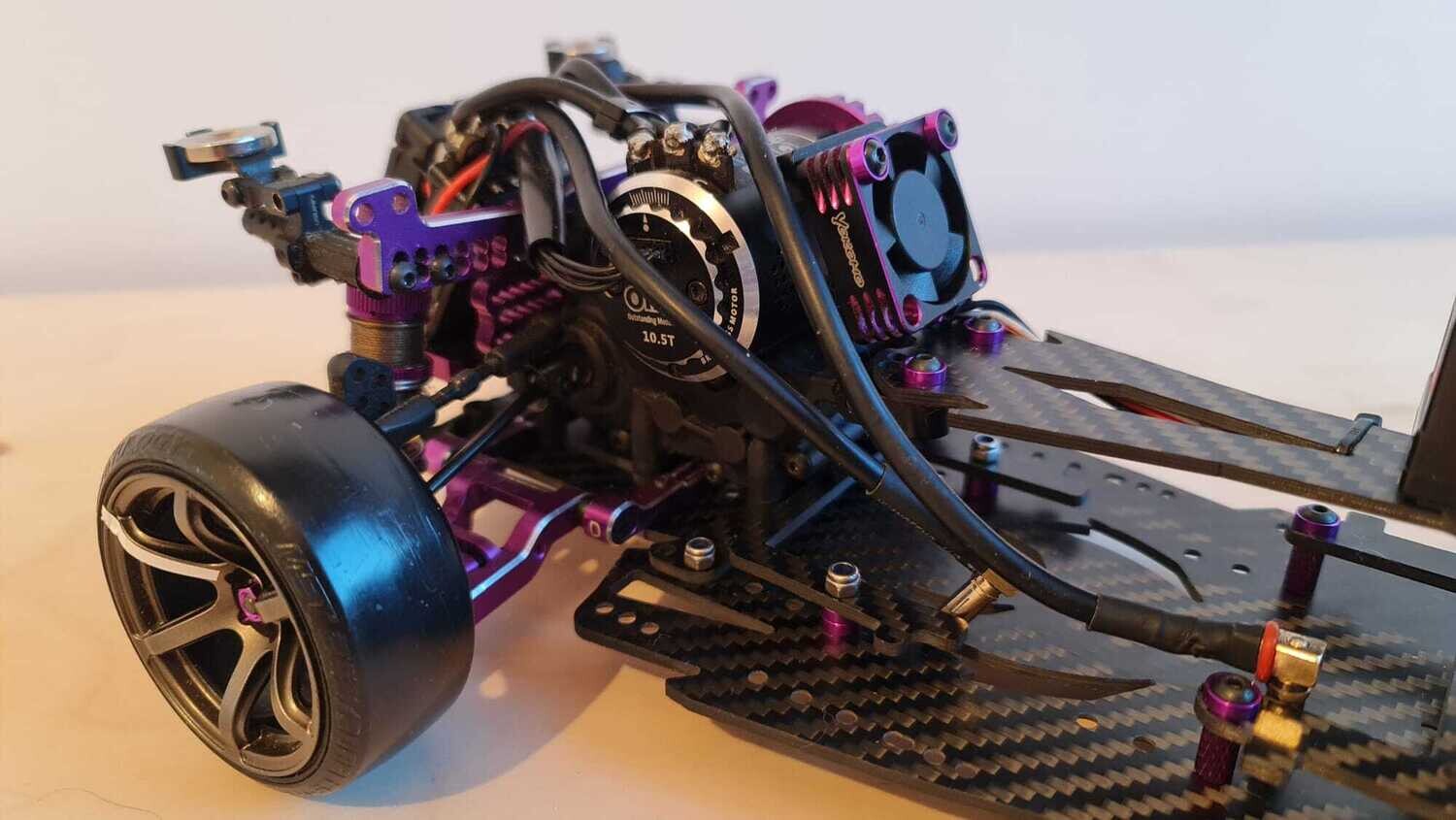 RWDドリフトカー YD-2ZX ブラックバージョン - ラジコンカー・RC