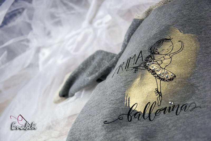 Ballerina Ballet Aquarellstil Plotterdatei DXF SVG Fusselfreies Tanz Tanzen Ballettschuhe Turnschuh Plottervorlage Silhouette
