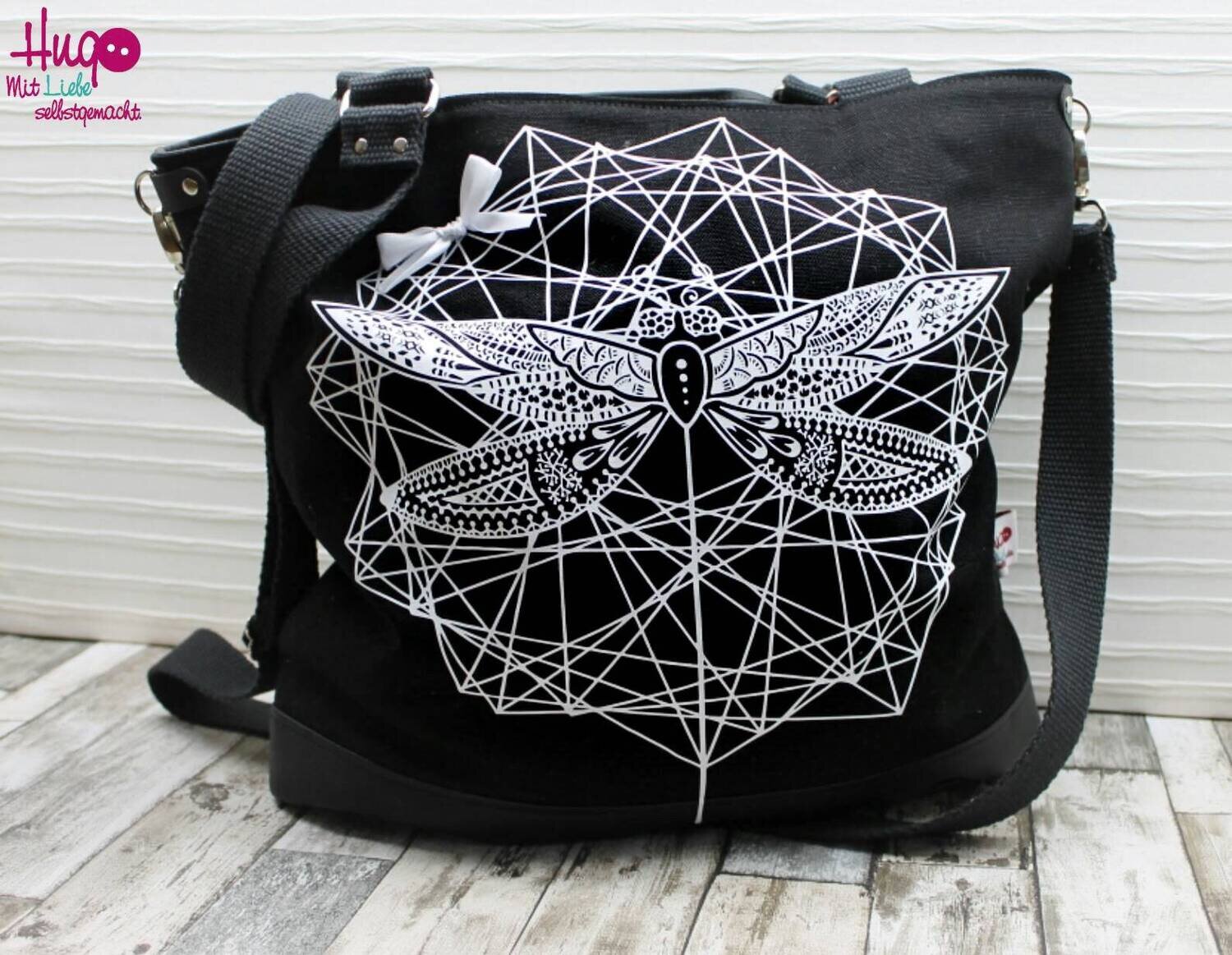 Mandala Libelle Plotterdatei Plottervorlage DXF SVG Fusselfreies (aus Adventskalender 2016)