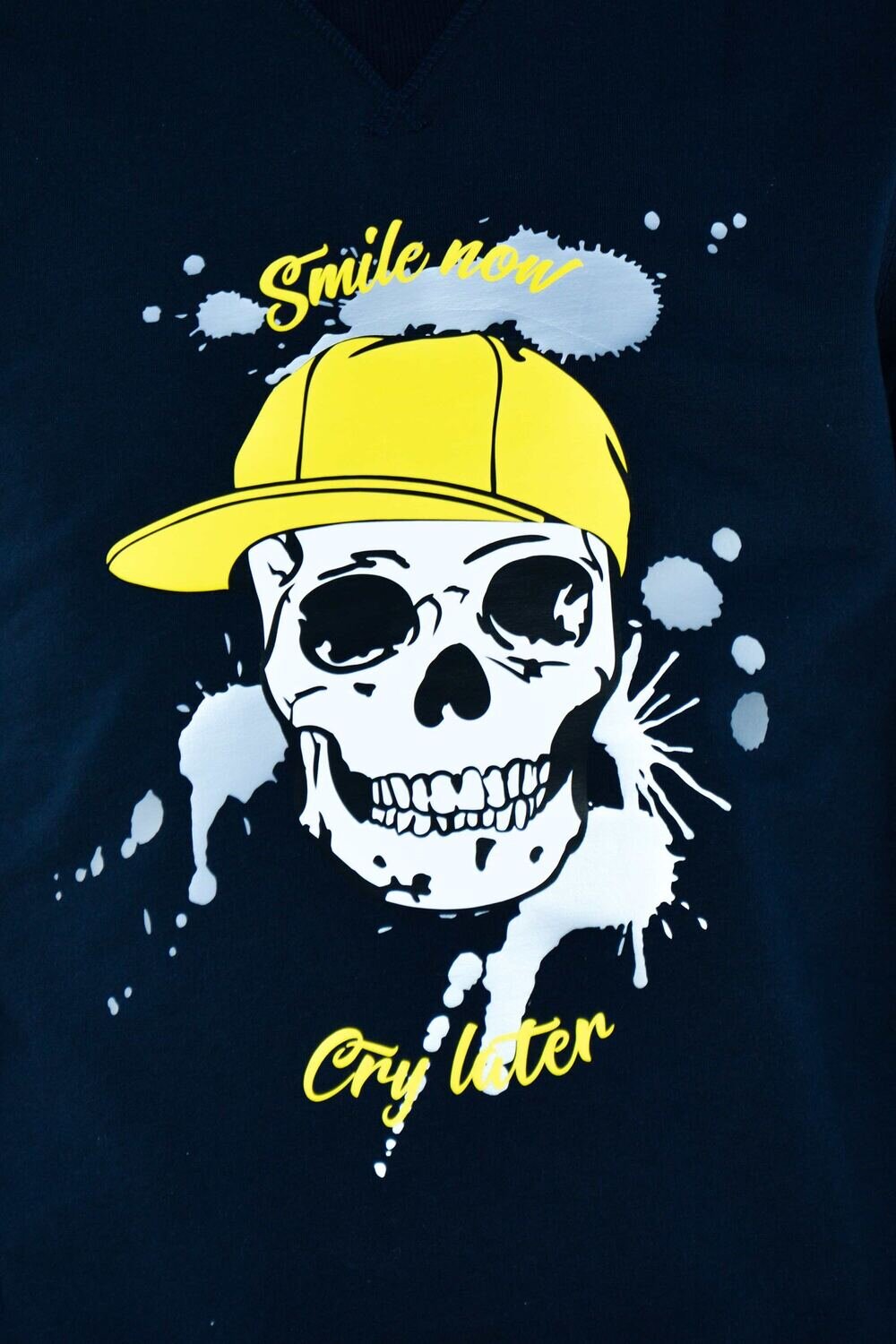 Design SKULL BOY Aquarellstil Plotterdatei DXF SVG Design Totenkopf