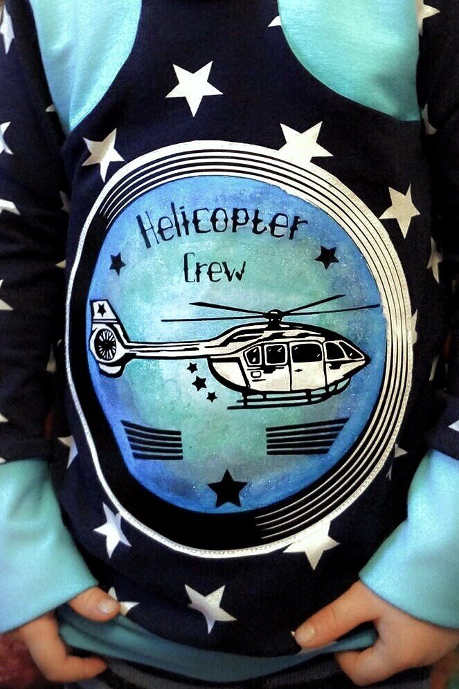 Design HELIKOPTER Design Hubschrauber Design Helicopter Fusselfreies