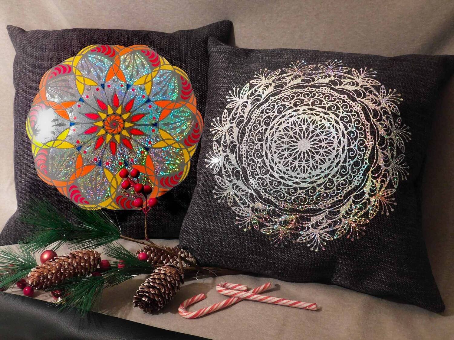 Design MANDALAS &amp; GEOMETRISCHES Plotterdatei DXF SVG Fusselfreies