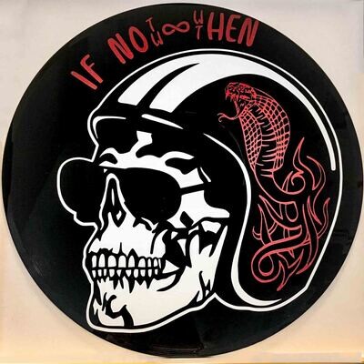 Design Biker Skull Plotterdatei DXF SVG Fusselfreies