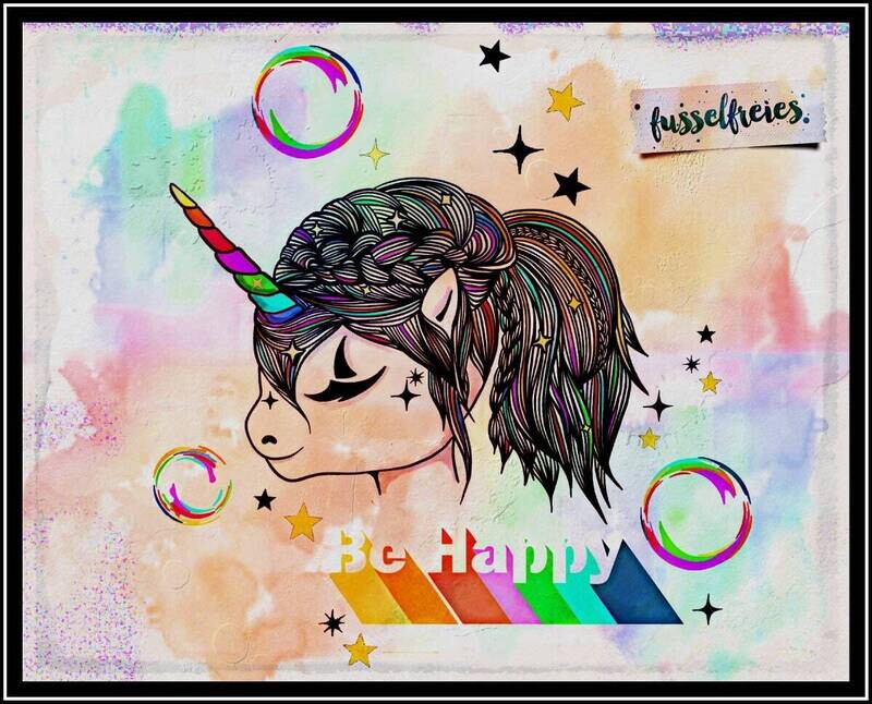 Boho EINHORN Vol 2- Plotterdatei DXF SVG Mandala Unicorn Pferd  Einhorn Kopf von Fusselfreies