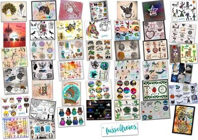 Fusselfreies Designs Komplett 2019 Mandala Boho Plottervorlage Plotterdatei DXF SVG