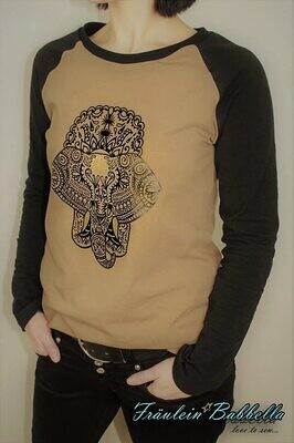 Design Elefant (Hand der Fatima - Mandala Stil) Plotterdatei DXF SVG Fusselfreies