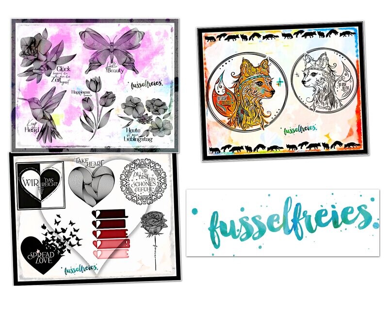Design Megapack Januar 2022 Plotterdatei DXF SVG - 14 einzigartige Motive + Schriftzüge