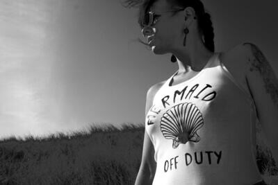 Muscheln - Meerjungfrau - Mermaid Plotterdatei DXF SVG Fusselfreies Strand Sand Küste Meer Urlaub Beach Strand Shirt