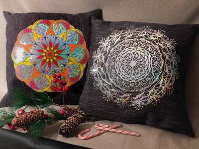 Design MANDALAS &amp; GEOMETRISCHES Plotterdatei DXF SVG Fusselfreies