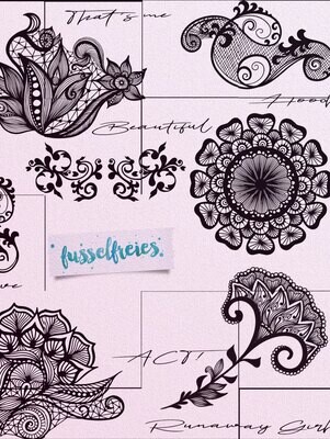 Design Serie Laces - Spitze Fusselfreies