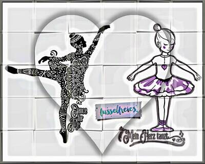 Prima Ballerina / Ballett - Plotterdatei DXF SVG Ballerinas von Fusselfreies (aus Adventskalender 2021)