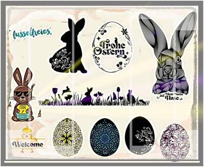 Oster Designs 2022 Design Ostern, Ostereier, Osterhase, Küken, Wiese