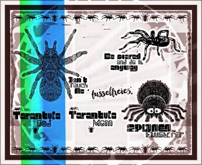 Tarantula - Vogel Spinne - Spinnen Plotterdatei DXF SVG.von Fusselfreies