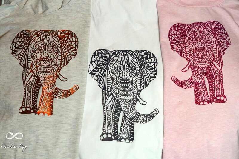 Mandala Elefant - Edition 2017 Plotterdatei DXF SVG Design Elefant Fusselfreies (aus Adventskalender 2017)