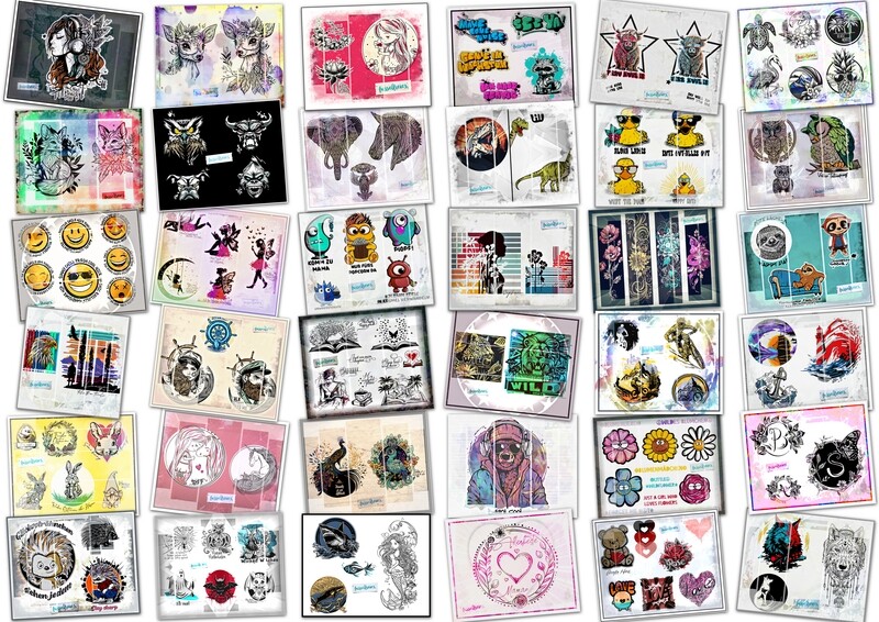 FINALPAKET 9 Jahre Fusselfreies Komplettpaket 2016 - Ende  2024 - 6000+ Designs