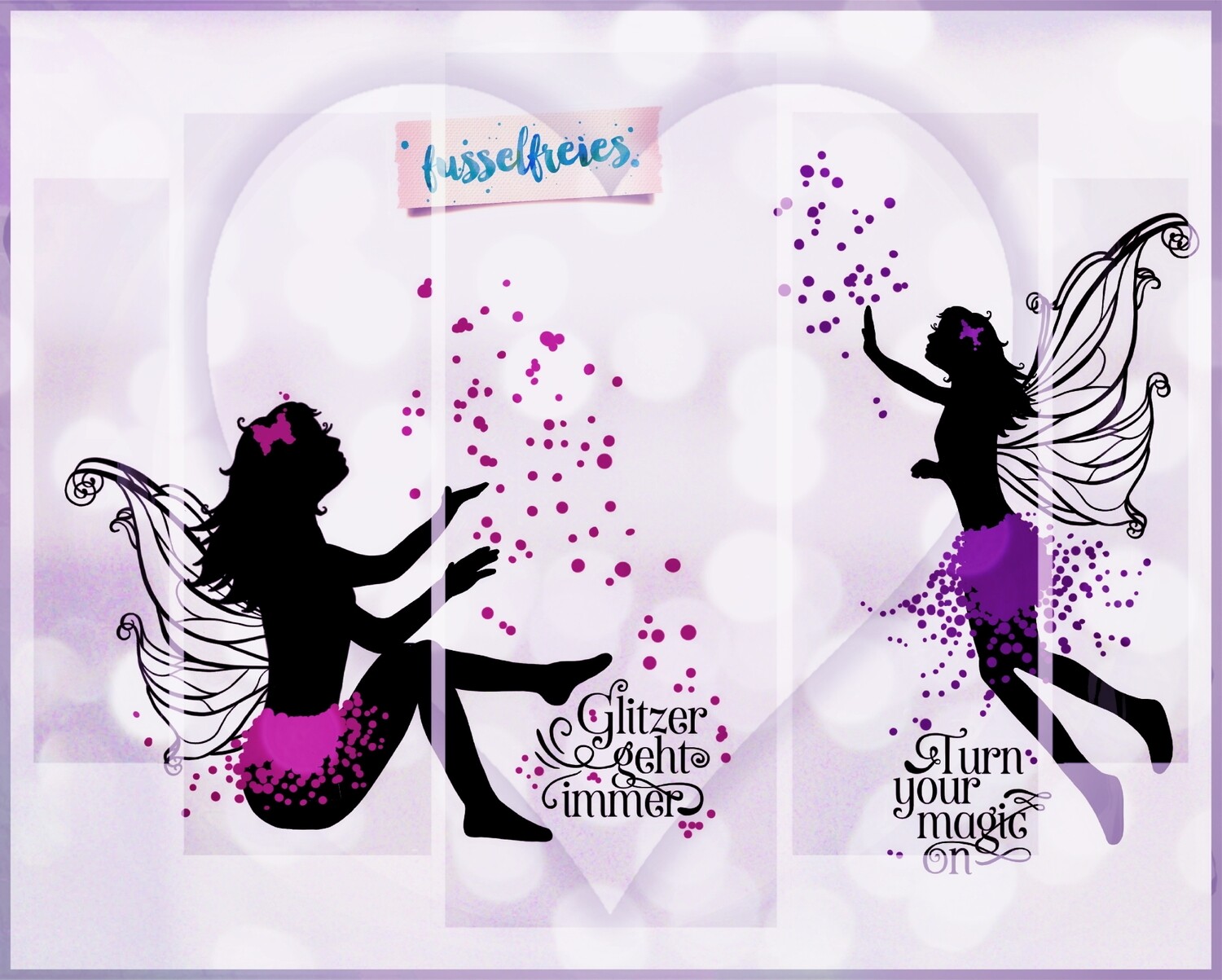 FAIRY TALES VOL3 Plotterdatei DXF SVG  - Fee, Fairy, Elfe, Elfen von Fusselfreies (aus Adventskalender 2022)