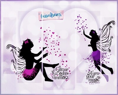 FAIRY TALES VOL3 Plotterdatei DXF SVG  - Fee, Fairy, Elfe, Elfen von Fusselfreies (aus Adventskalender 2022)
