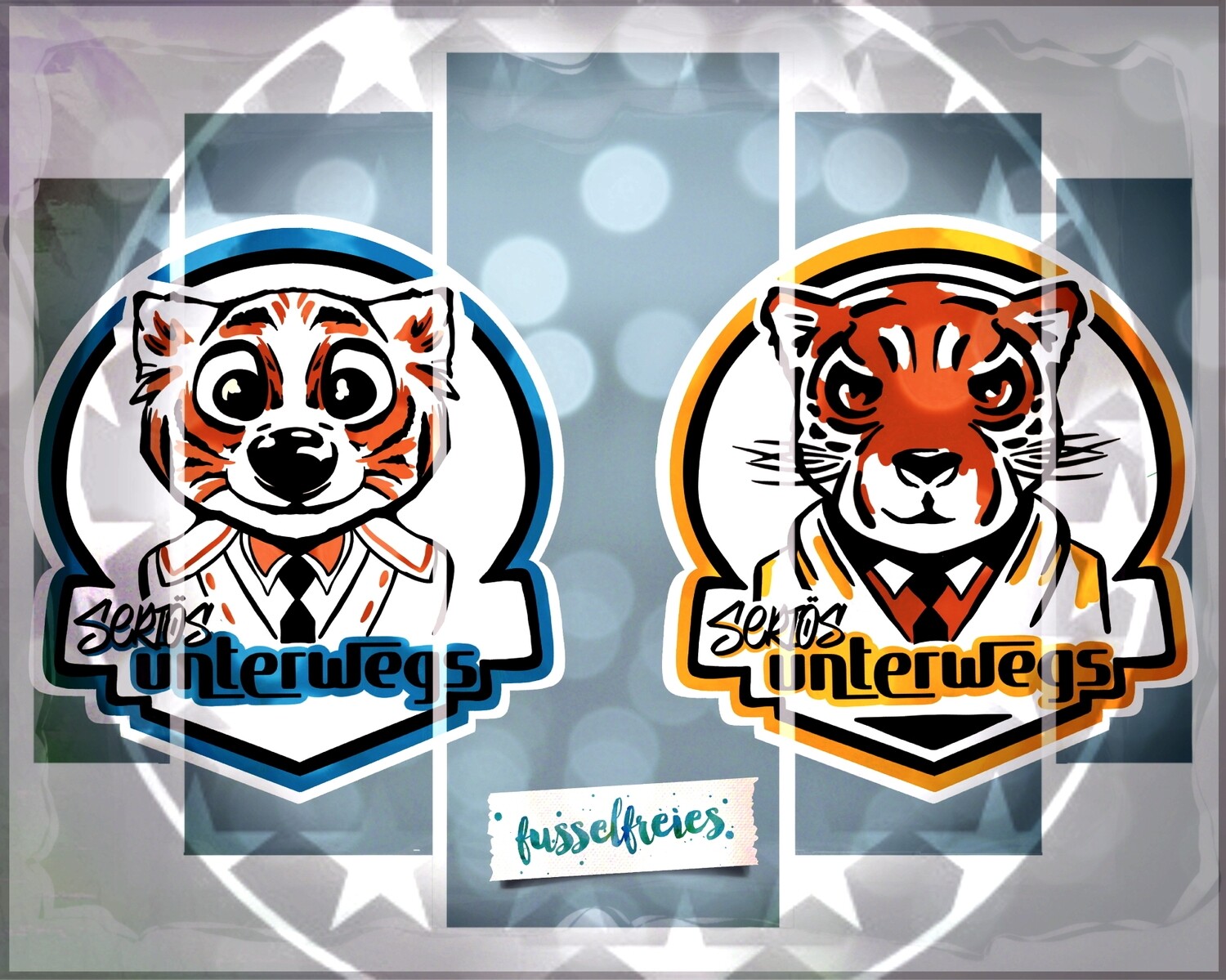 TIGER IM ANZUG - SERIÖS UNTERWEGS - Plotterdatei DXF SVG Fusselfreies Katze Großkatze (aus Adventskalender 2022)