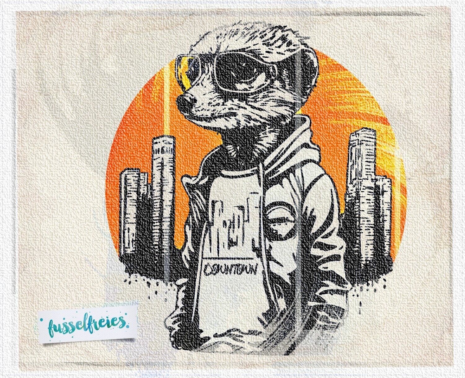 DOWNTOWN DUDE - ERDMÄNNCHEN - Plotterdatei Plottervorlage DXF SVG von Fusselfreies (aus Adventskalender 2022)