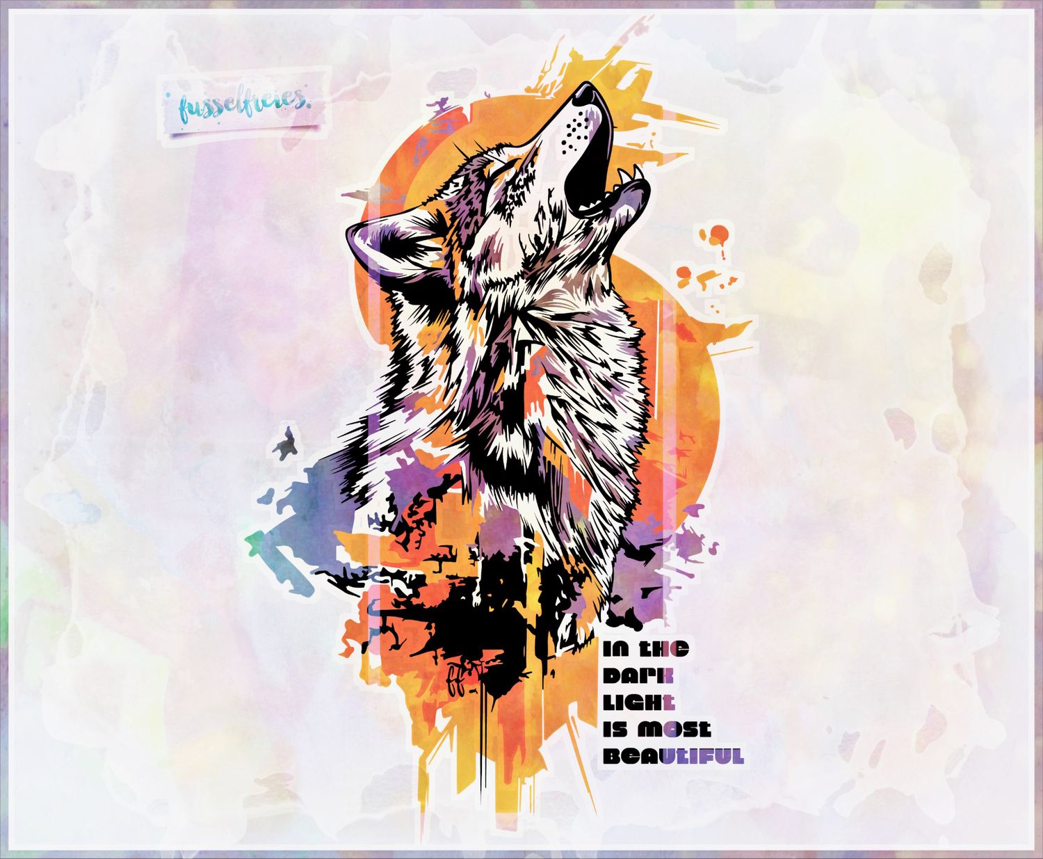 Wolfsgeheul - Die Wölfe 6.0 - Wolf Plotterdatei DXF SVG Wolf, Wolfskopf, Werwolf von Fusselfreies