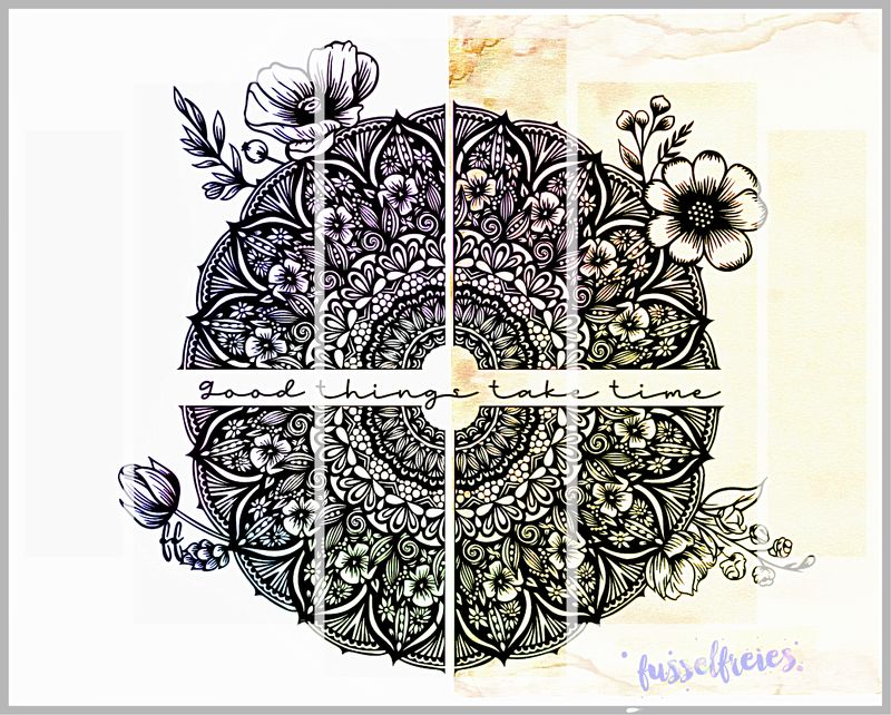 Mandala Meisterstück mit Blüten Vol4 - Plotterdatei Laserdatei DXF SVG von Fusselfreies (Adventskalender 2023)