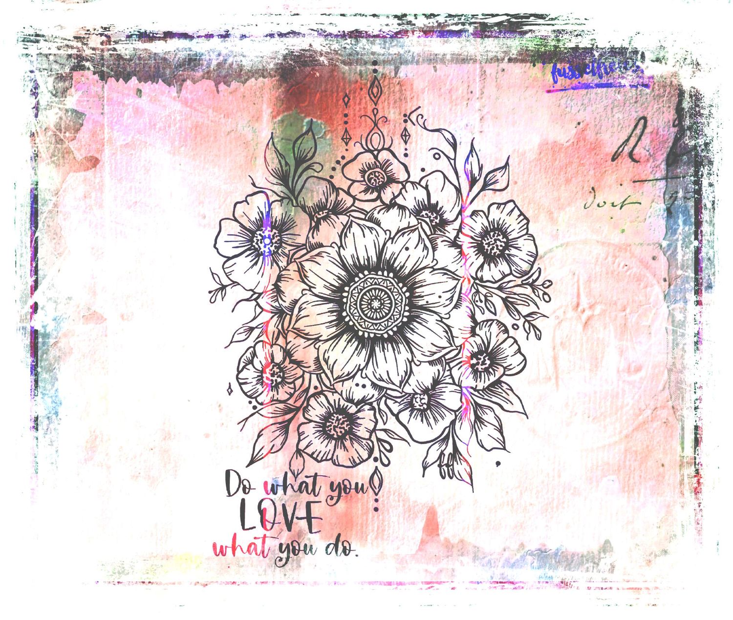 Blumen Kompositionen Vol3 - Plotterdatei Laserdatei DXF SVG von Fusselfreies