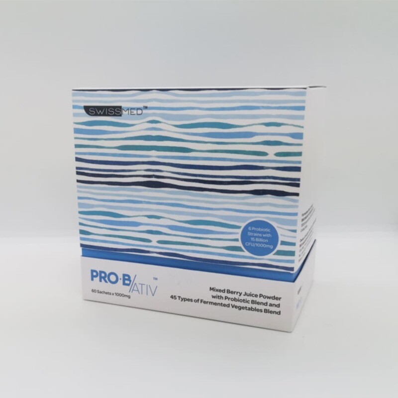 SWISSMED™ ProB-ATIV Probiotics 60’S (MYR 219.00)