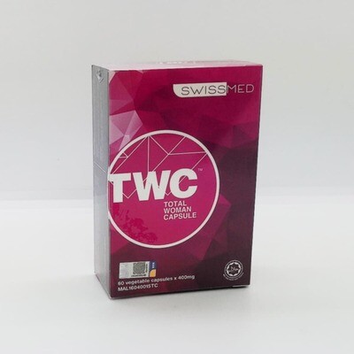 SWISSMED™ Total Woman Capsule (TWC) 60 Capsules x 400mg (MYR189.00)
