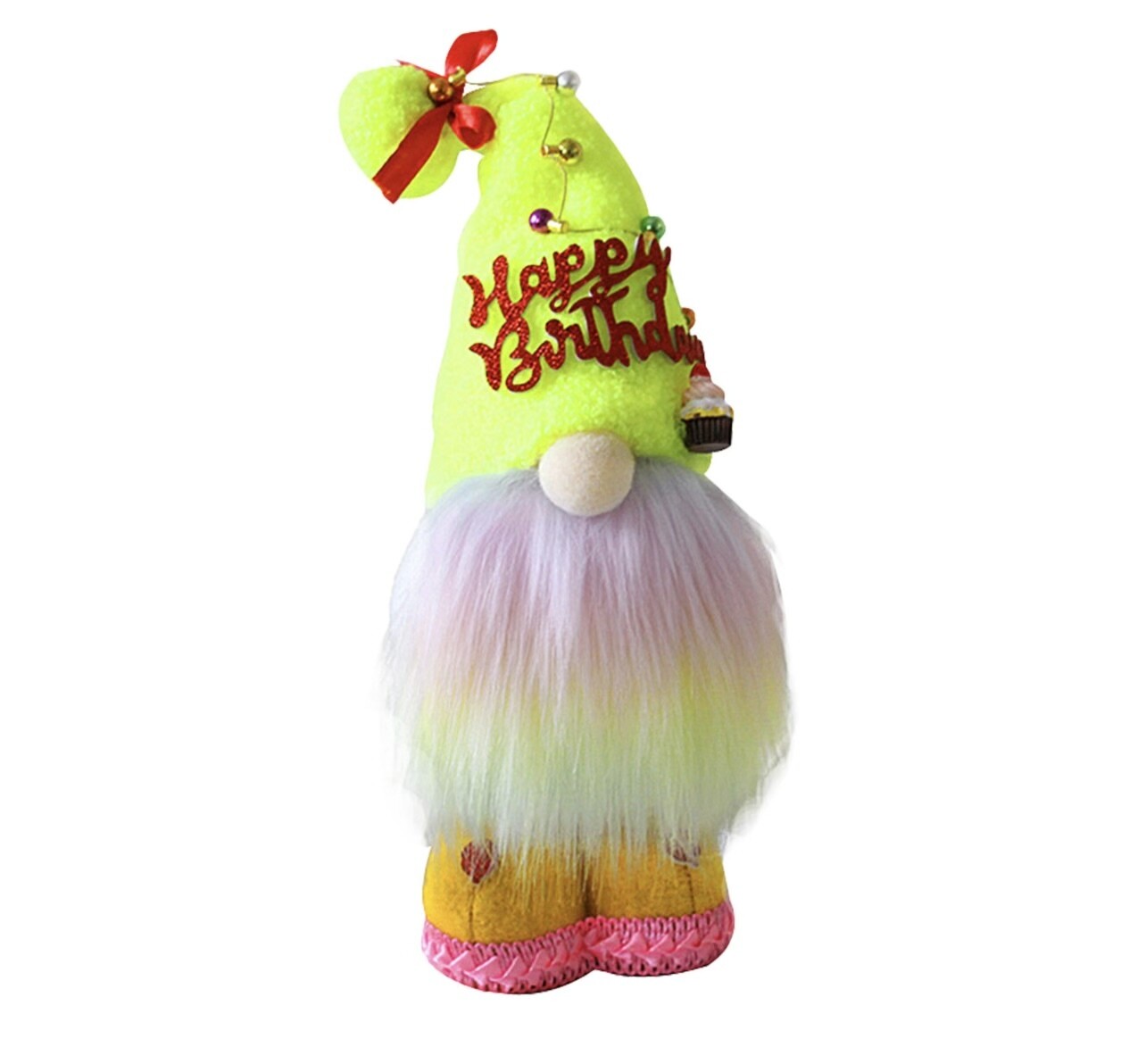 Green “Happy Birthday” Gnome
