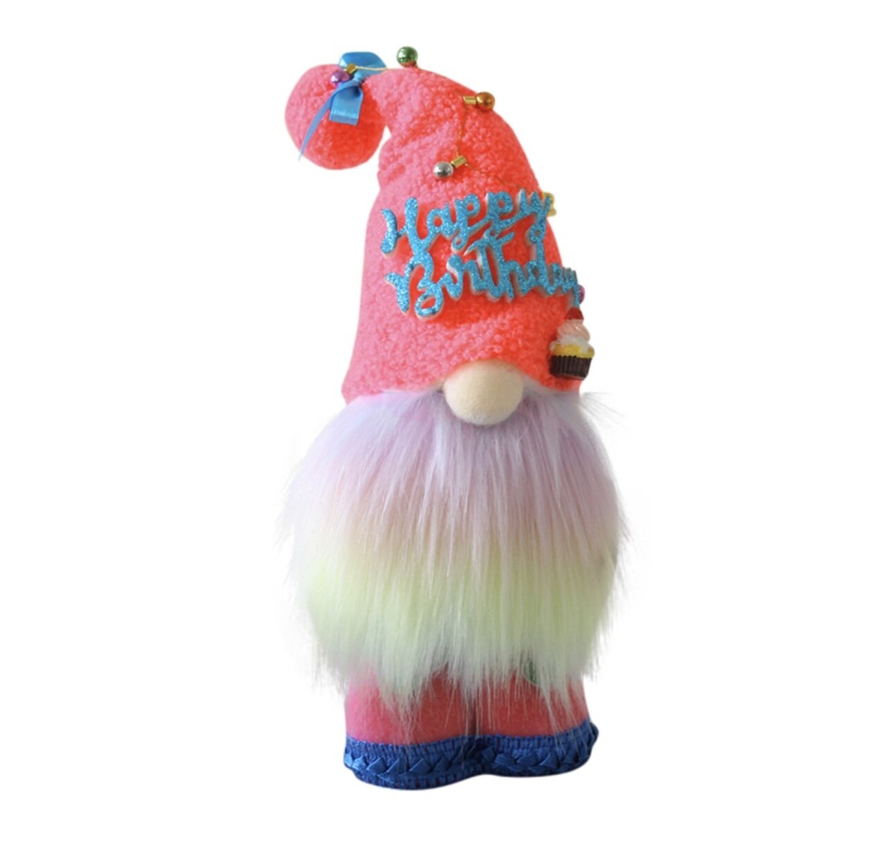 Pink “Happy Birthday” Gnome